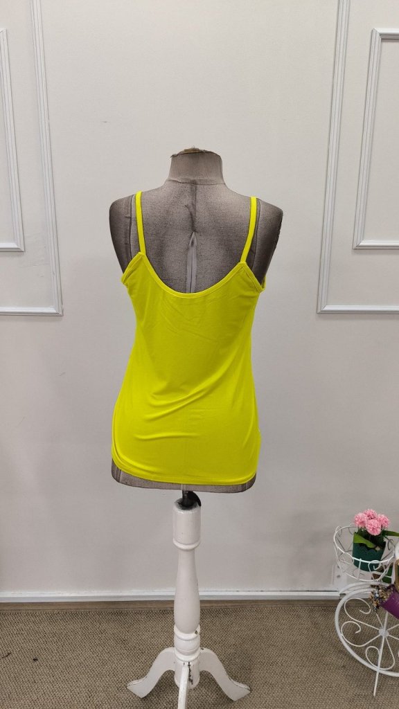 Women's Spaghetti Strap V-Neck Viscose Blouse, 31997