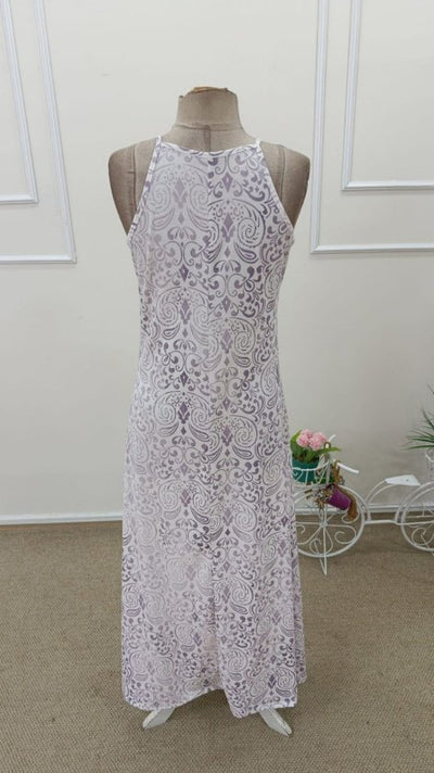 Rochie lungă Supreme pentru femei, cu umeri goi, 34076