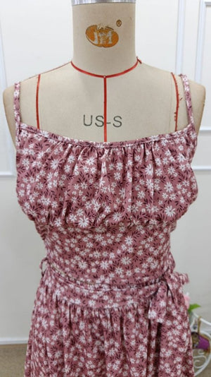 Set de două piese pentru femei, bluză scurtă cu bretele și model Supreme, fustă evazată, 32662