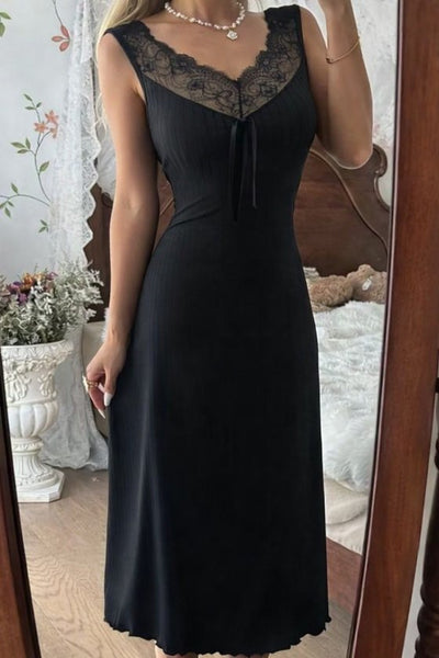 Cămașă de noapte lungă, groasă, cu corset și bretele, pentru femei, cu guler din dantelă, 32668