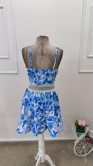 Rochie scurtă Supreme pentru femei, cu bretele, decolteu în V, model scurt, 32671