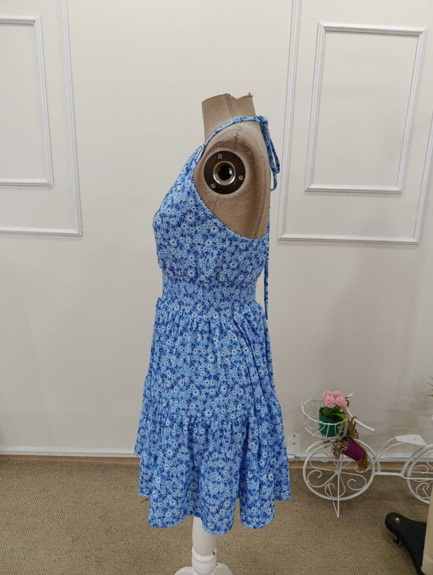 Rochie scurtă Supreme pentru femei, cu umeri goi, talie elastică, model 33230