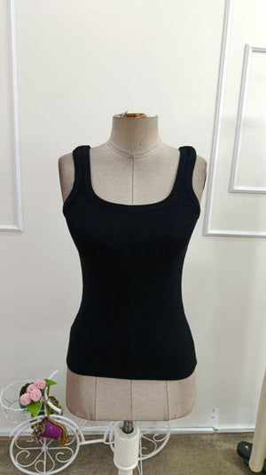 Bluză tip corset cu bretele și decolteu rotund pentru femei, 34367