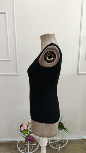 Bluză tip corset cu bretele și decolteu rotund pentru femei, 34367