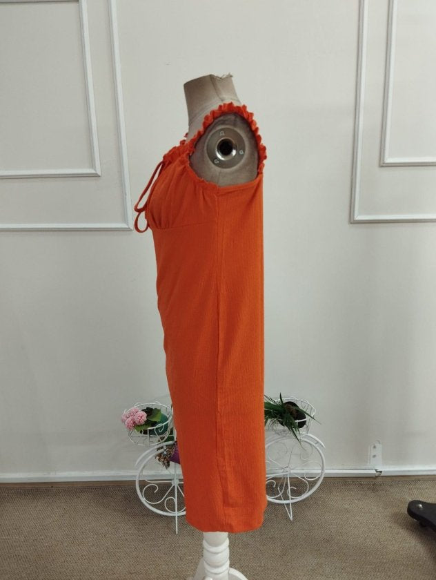 Rochie Scurtă din Bürümcük pentru Femei, Atârnată, Șiret, 34159