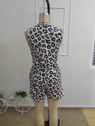 Set de două piese pentru femei, bluză scurtă și pantaloni scurți, cu guler rotund, model Scuba, cu umeri goi, 34267