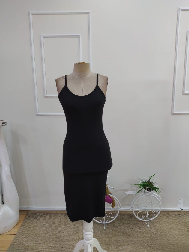 Rochie scurtă din crep strălucitor, cu decolteu în V și bretele pentru femei, 34287