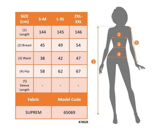 Kadın Askılı V Yakalı Desenli Uzun Süprem Elbise, 34290