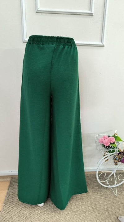 Women's High Waist Flared Long Trousers, 34311