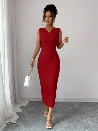Rochie scurtă din crep importat, cu mânecă scurtă, guler mandarin, detalii florale, pentru femei, 34580