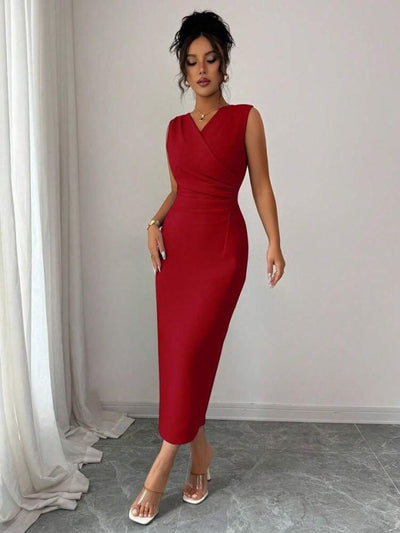 Rochie scurtă din crep importat, cu mânecă scurtă, guler mandarin, detalii florale, pentru femei, 34580