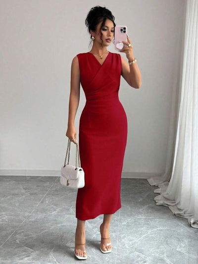 Rochie scurtă din crep importat, cu mânecă scurtă, guler mandarin, detalii florale, pentru femei, 34580