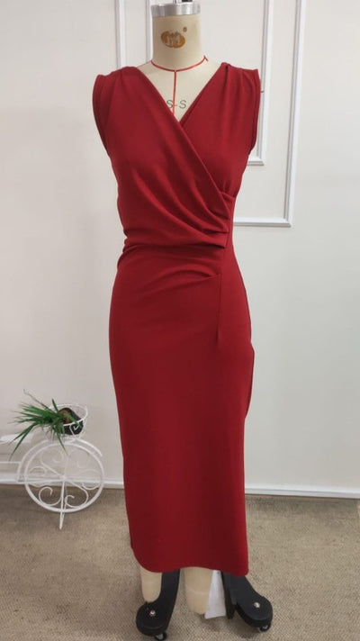 Rochie scurtă din crep importat, cu mânecă scurtă, guler mandarin, detalii florale, pentru femei, 34580