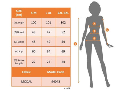 Rochie scurtă din modal pentru femei, cu mânecă scurtă, guler rotund și detaliu cu cataramă laterală, 34582
