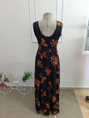 Rochie lungă Supreme pentru femei, cu decolteu înfășurat, croială largă, crăpături, 34638
