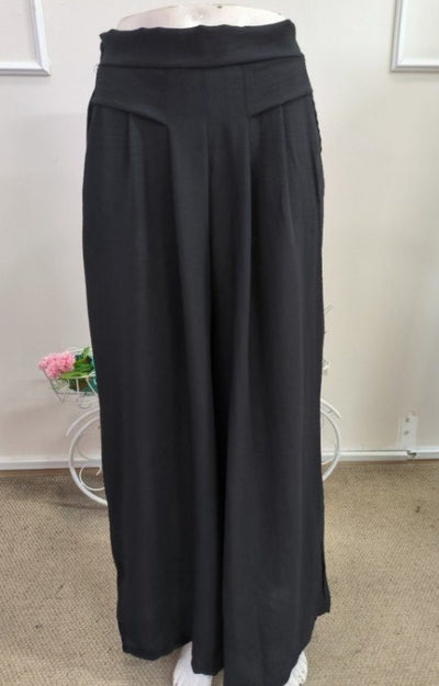 Pantaloni largi lungi cu talie înaltă Pacaya, 37734