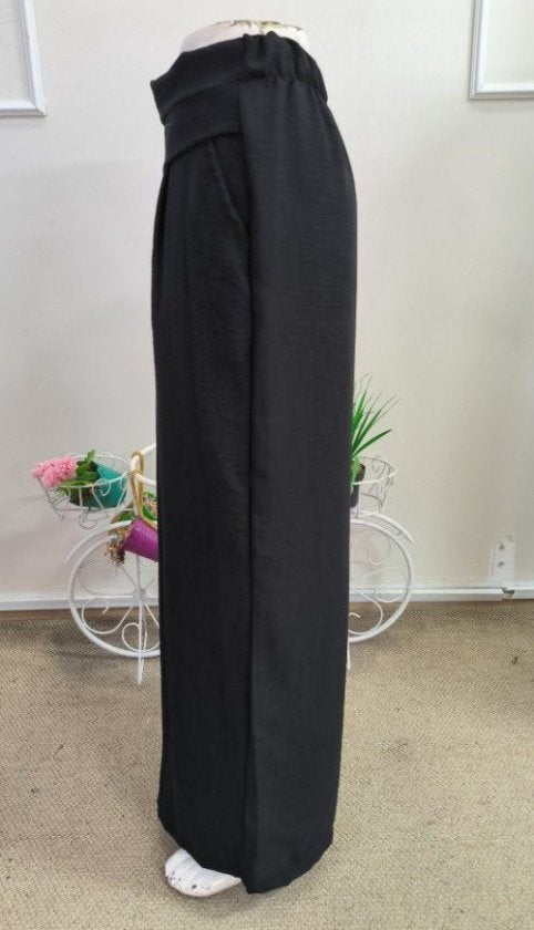 Pantaloni largi lungi cu talie înaltă Pacaya, 37734