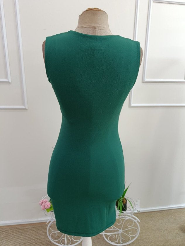 Rochie crep Janjan scurta pentru femei cu umerii goi, snur decorativ si detalii cu pietricele, 35802