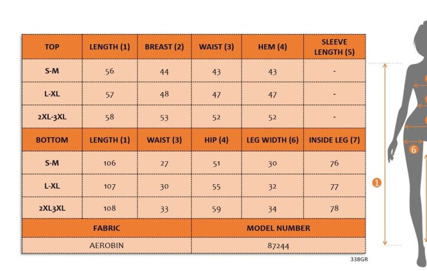 Compleu feminin din Aerobine, fără mâneci, guler V, bluza și pantaloni, 36156