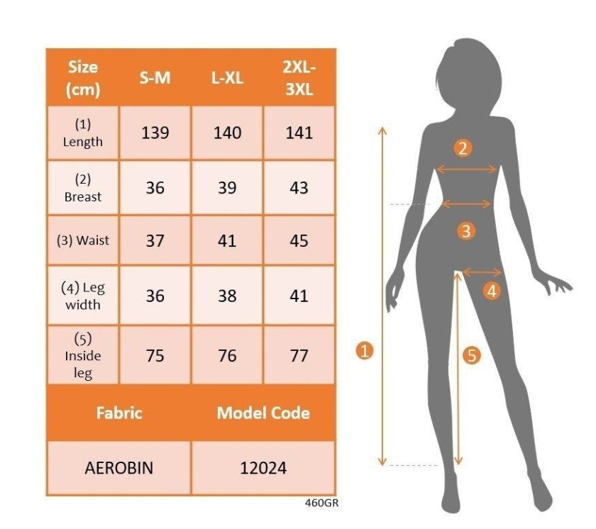 Kadın Ip Askılı V Yakalı Belden Kuşaklı Uzun Aerobin Tulum, 36213