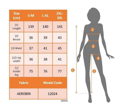 Kadın Ip Askılı V Yakalı Belden Kuşaklı Uzun Aerobin Tulum, 36213