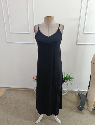 Rochie din Viscon, Femeie, Cureluțe, Tăieturi Laterale, 36825