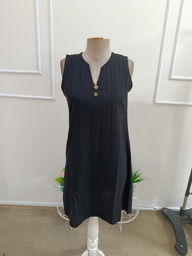 Kadın Askılı Krinkıl Kumaş Mini Boy Elbise, 37171