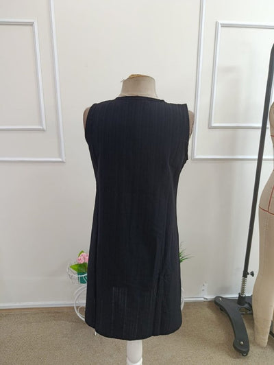 Kadın Askılı Krinkıl Kumaş Mini Boy Elbise, 37171