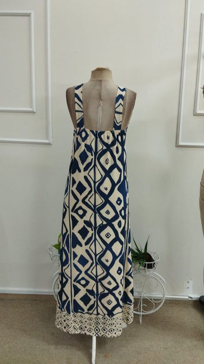 Rochie lungă Suprem pentru femei cu umerii goi, bretele prin gât, model, 37191