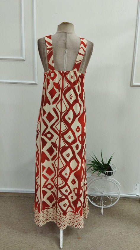 Rochie lungă Suprem pentru femei cu umerii goi, bretele prin gât, model, 37193