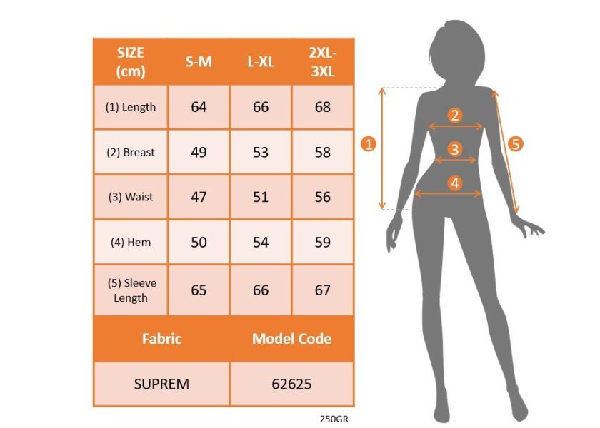 Bluză suprem mânecă lungă guler ciocan cu model, 37314