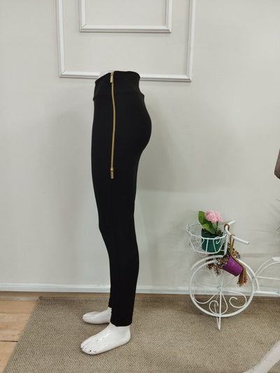 Colanti din neopren pentru femei cu talie înaltă, fermoar lateral, 37577