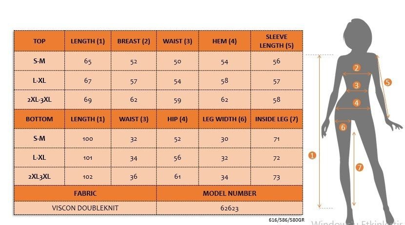Set de două piese: Bluză cu mâneci lungi cu gât rotund și detalii cu panglică din viscozã doi fir și pantaloni pentru femei, 37703