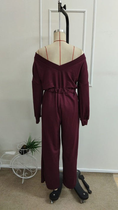 Kadın Modanna Yaka Sırttan V Yakalı Beli Lastikli Viskon 2 Iplik Tulum, 38403