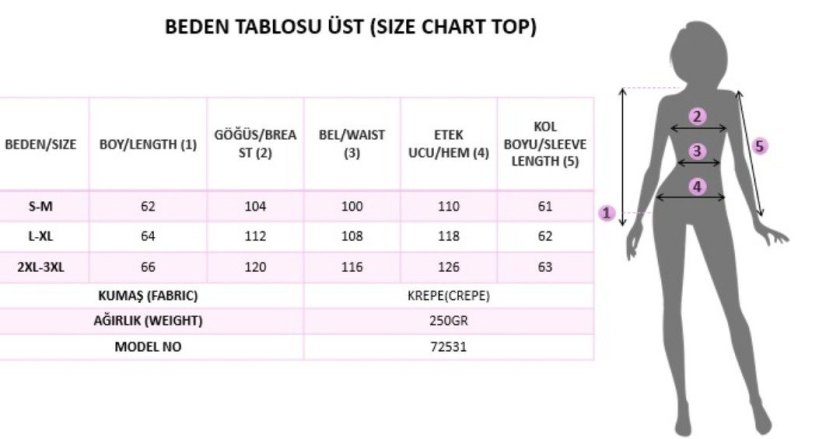 Kadın Yarasa Kollu Balıkçı Yakalı Janjan Krep Bluz, 38465