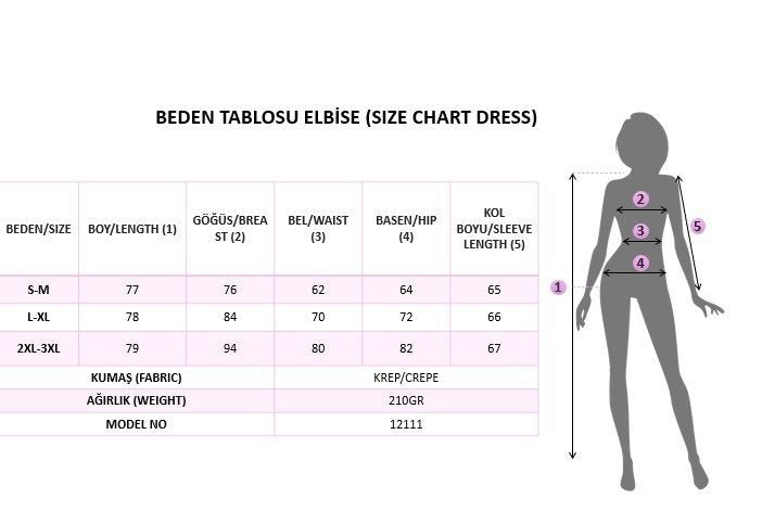 Kadın Dantelli Uzun Kollu Lazer Dalga Kesim Detaylı Kısa Janjan Elbise, 38478