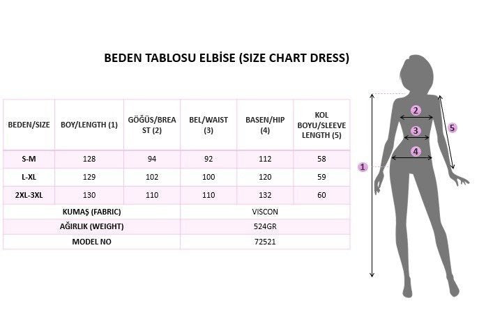Kadın Uzun Kollu V Yakalı Cepli Uzun Viskon Iki Iplik Elbise, 38549