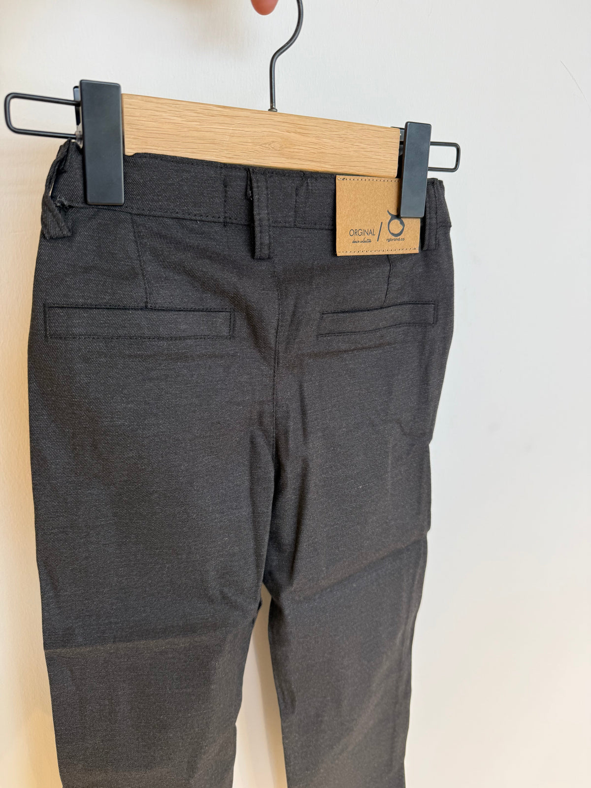 Erkek Çocuk Gabardin Pantolon 3–9 Yaş | RG Brand | RG1489 - SİYAH