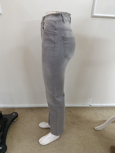 Women's High-Waisted Jeans with Pocket Detail, 39341
