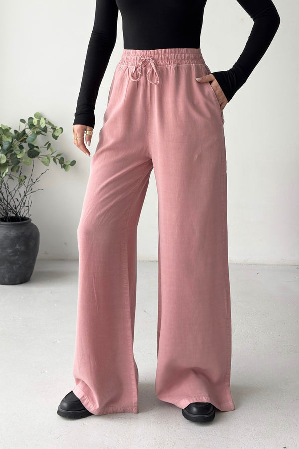 Pantaloni Palazzo elasticizați HS708