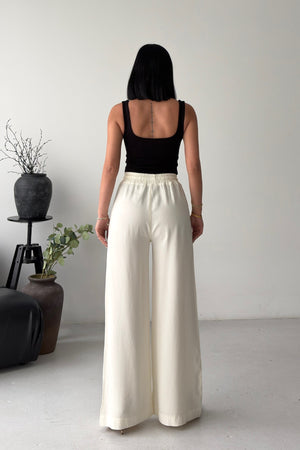 Pantaloni Palazzo elasticizați 7150