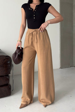 Pantaloni Palazzo elasticizați HS708