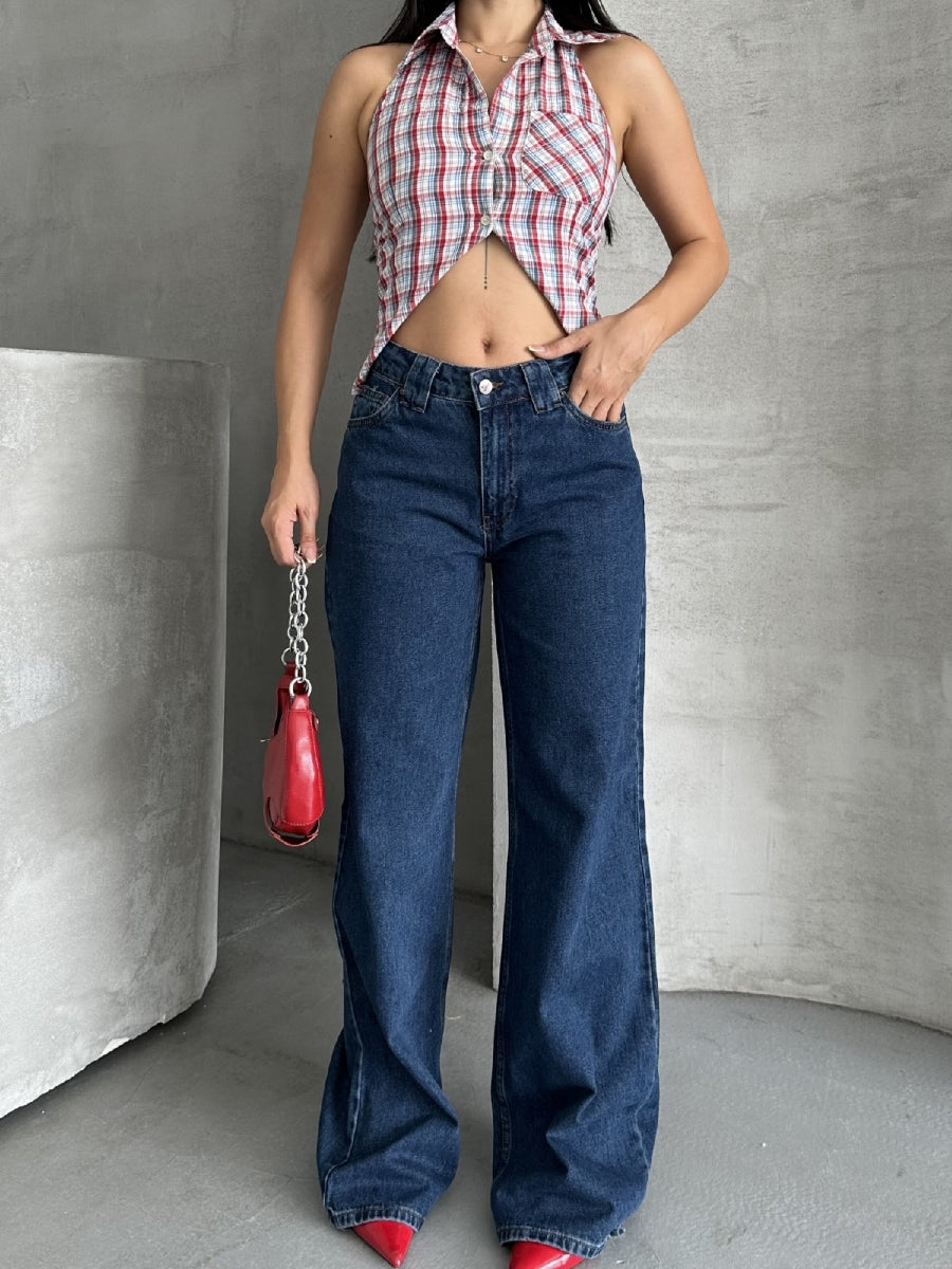 Pantalon Denim Baggy Relax Larg 7031