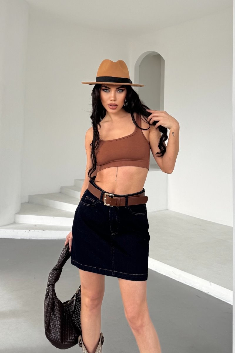 Fustă mini din denim 1046
