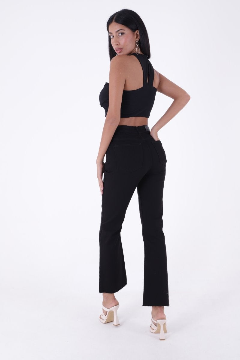 İspanyol Mom Fit Kot Pantolon 1706