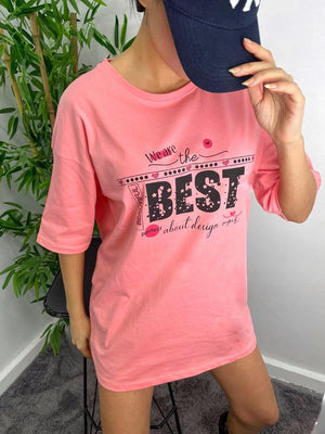 Best T-Shirt - Pembe