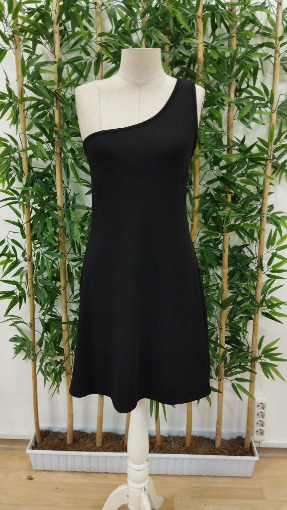 Rochie mini din crep cu un singur umăr pentru femei, 26703