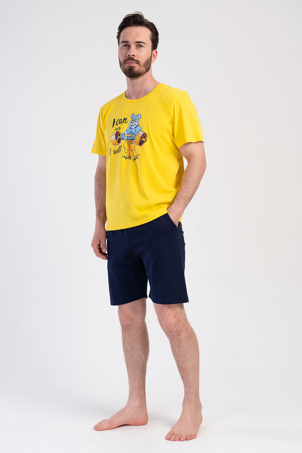 Set pantaloni scurți de acasă pentru bărbați