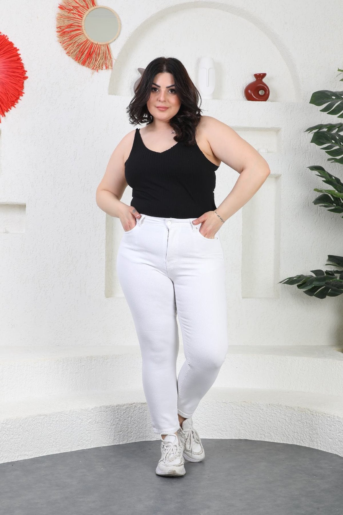 Pantaloni Denim Skinny 815