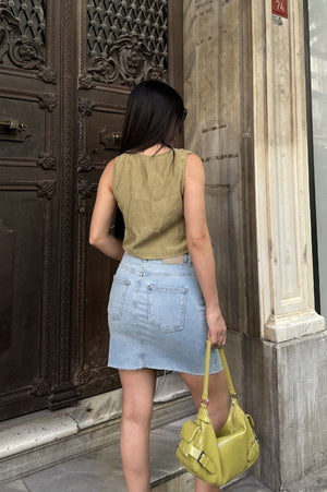 Fustă mini din denim 1040
